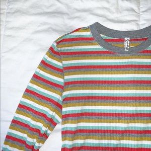 Free People Striped Shirt